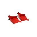 Maxshine Ezy Wheel Hose Slide Rollers - Red - 2 Pack