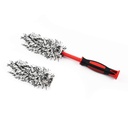 Maxshine Premium Flat Microfibre Wheel Brush With Replaceable Cover - Small