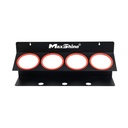 Maxshine Extra Large Wall Mounted Spray Bottle & Compound Holder - 4 Holes