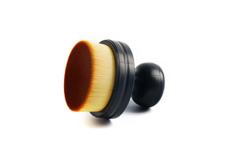 Maxshine Ultra-Soft Detailing Circle Brush - Yellow Bristles