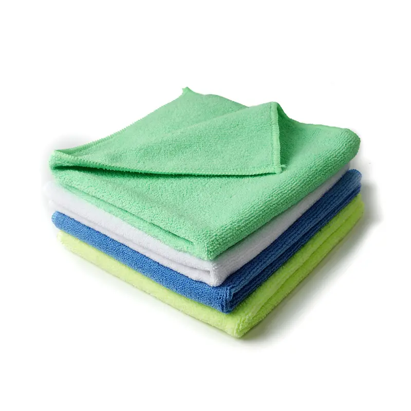 Maxshine Premium Multipurpose Microfibre Cleaning Towel - White - 50 PACK