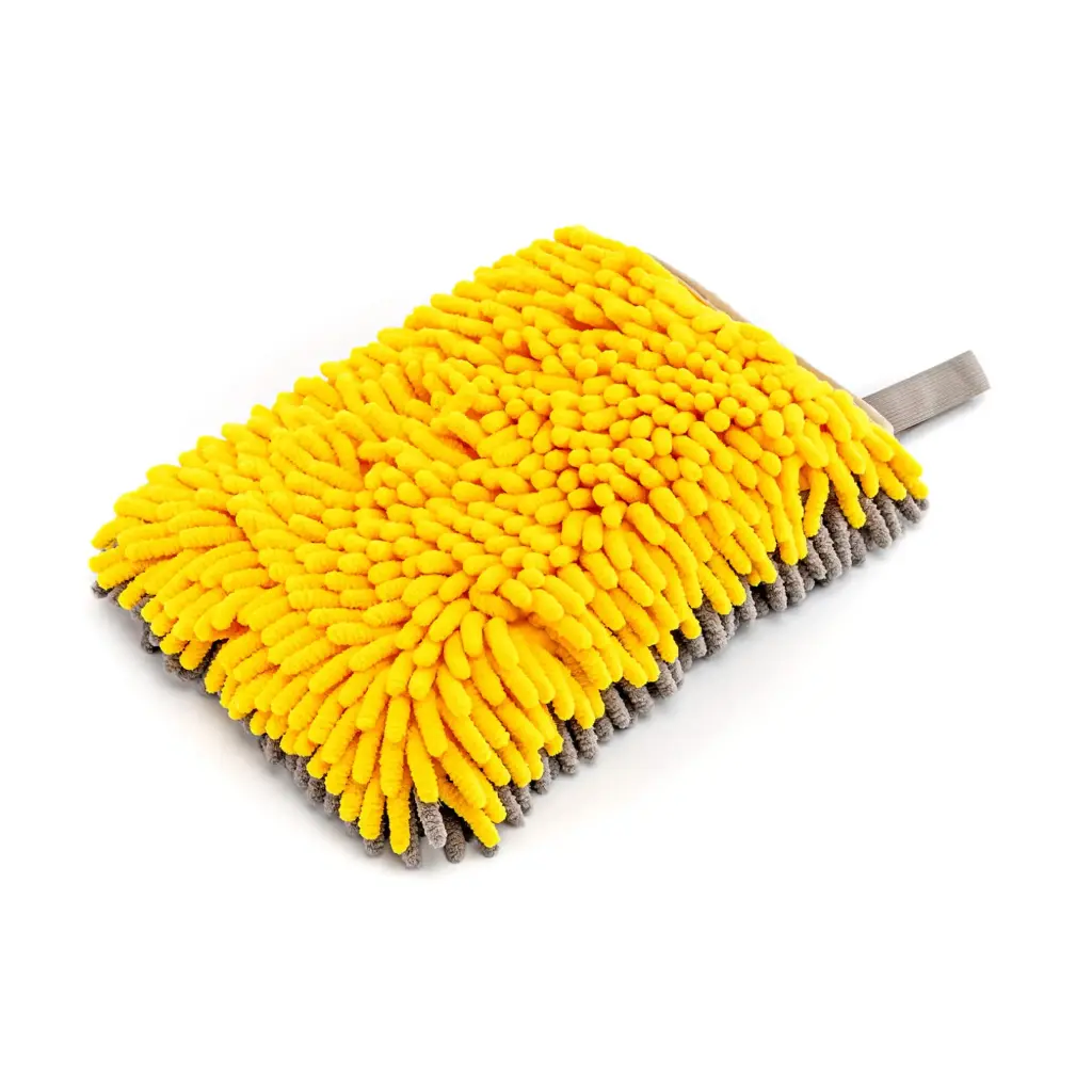 Maxshine Noodle Wash Mitt - Dual Sided – Grey/Yellow
