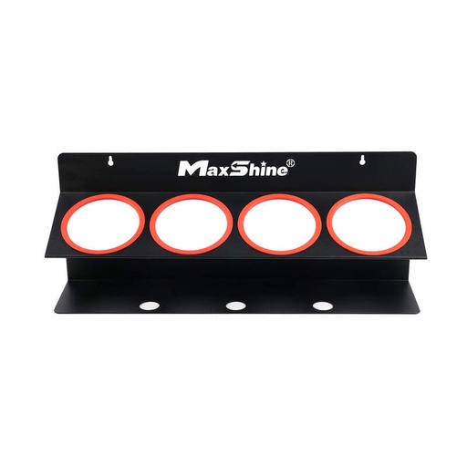 [MS-H03EH] Maxshine Extra Large Wall Mounted Spray Bottle & Compound Holder - 4 Holes