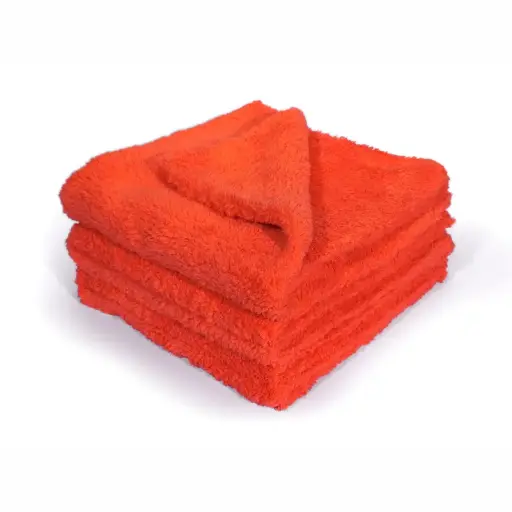 [MS-10104040O] Maxshine Orange Edgeless Microfibre Towel - 3 Pack