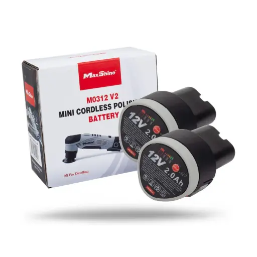[MS-M0312-V2-B] Maxshine Mini Cordless Polisher (V2) Batteries - 2 Pack